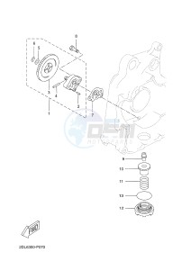 YP125RA (ABS) X-MAX 250 ABS (2DLB 2DLB 2DLB 2DLB) drawing OIL PUMP