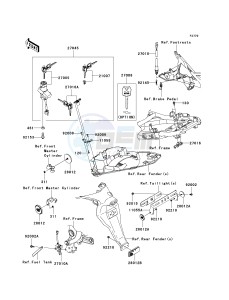 ER 650 C [ER-6N](9F) C9F drawing IGNITION SWITCH_LOCKS_REFLECTORS