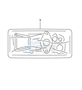 GSX-R1000 ARZ drawing GASKET SET