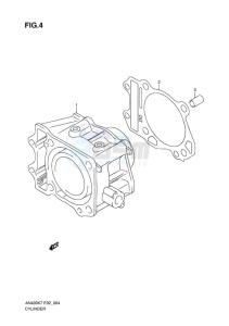 AN400 ABS BURGMAN EU-UK drawing CYLINDER