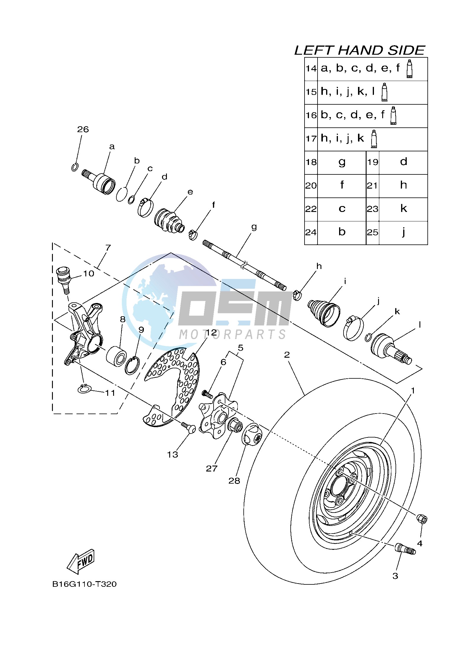 FRONT WHEEL