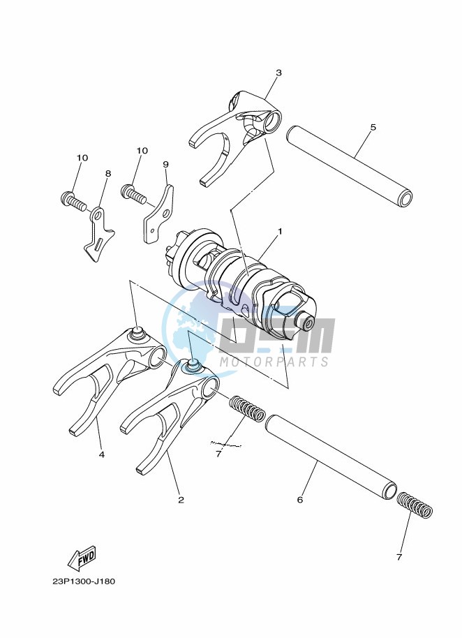 SHIFT CAM & FORK