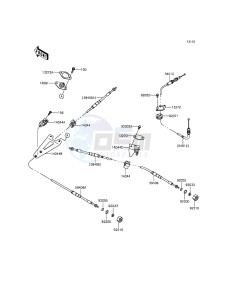 JET SKI ULTRA LX JT1500KCF EU drawing Cables