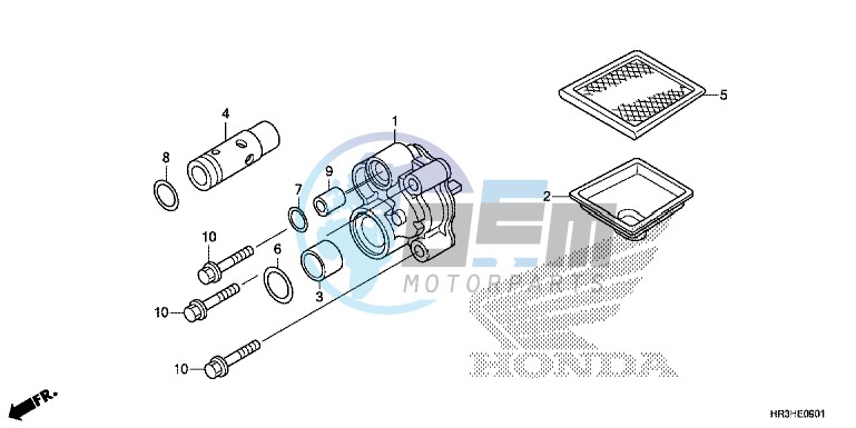 OIL PUMP (TRX420FE1/FM1/FM2/TE1/TM1)