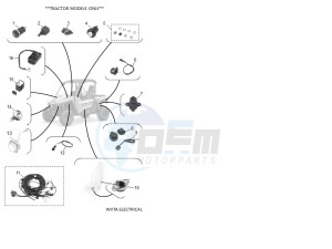 YXE850EN YX85EPAN (BANP) drawing WVTA ELECTRICAL