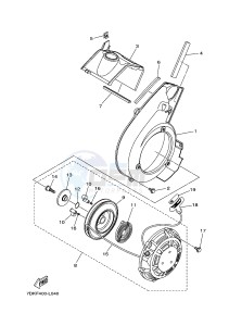 EF2000ISM 79 (7PB3) drawing AIR SHROUD & STARTER