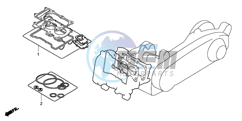 GASKET KIT A