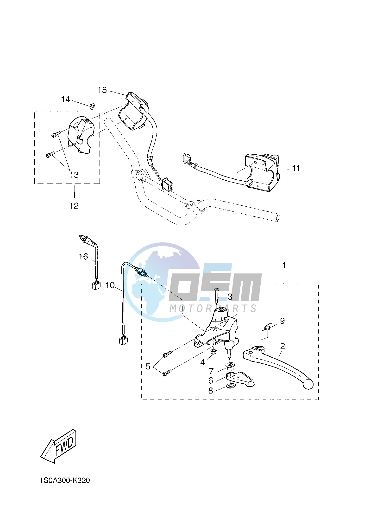 HANDLE SWITCH & LEVER