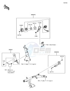 VULCAN S ABS EN650DHF XX (EU ME A(FRICA) drawing Accessory(Helmet Lock etc.)