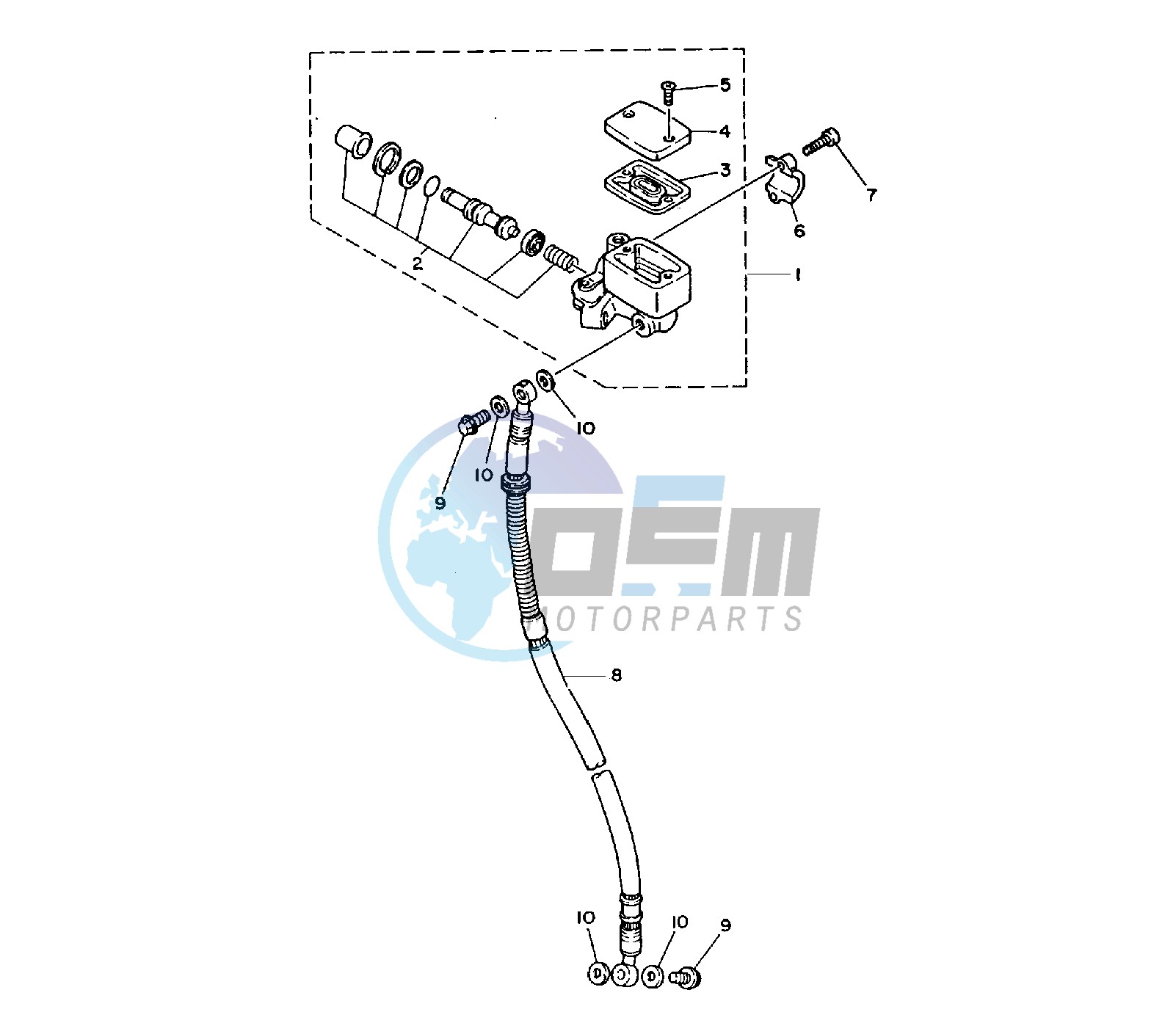 FRONT MASTER CYLINDER