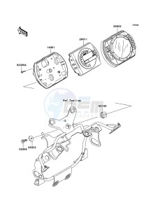 Z1000 ZR1000A6F FR GB XX (EU ME A(FRICA) drawing Meter(s)