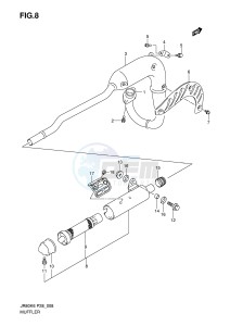 JR80 (P28) drawing MUFFLER