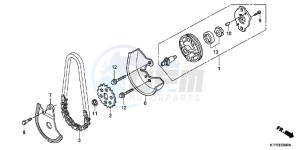 SH125RC drawing OIL PUMP