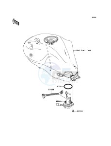 ER-6n ER650A8F GB XX (EU ME A(FRICA) drawing Fuel Pump