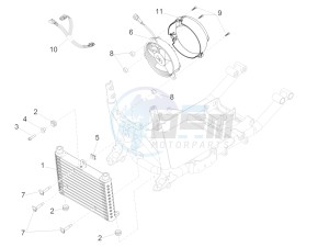 MGX 21 FLYING FORTRESS 1380 APAC drawing Oil radiator