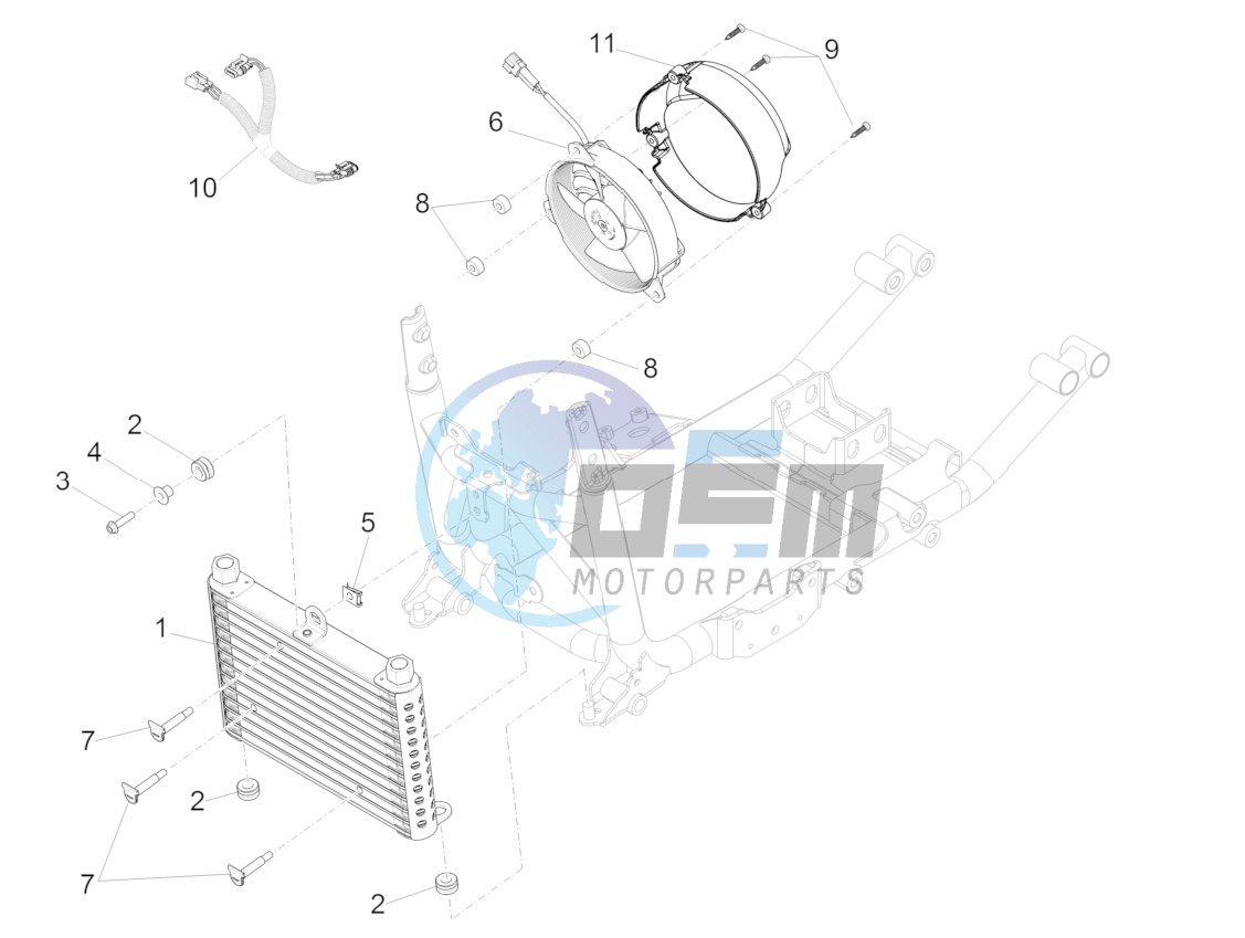 Oil radiator