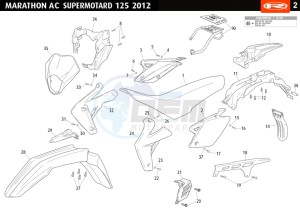 MARATHON-125-AC-SM-BLACK drawing COWLING