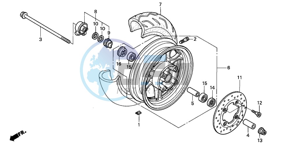 FRONT WHEEL