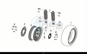 JOYMAX Z+ 300 (LW30W2-EU) (E5) (M1) drawing R. WHEEL - RR. CUSHION