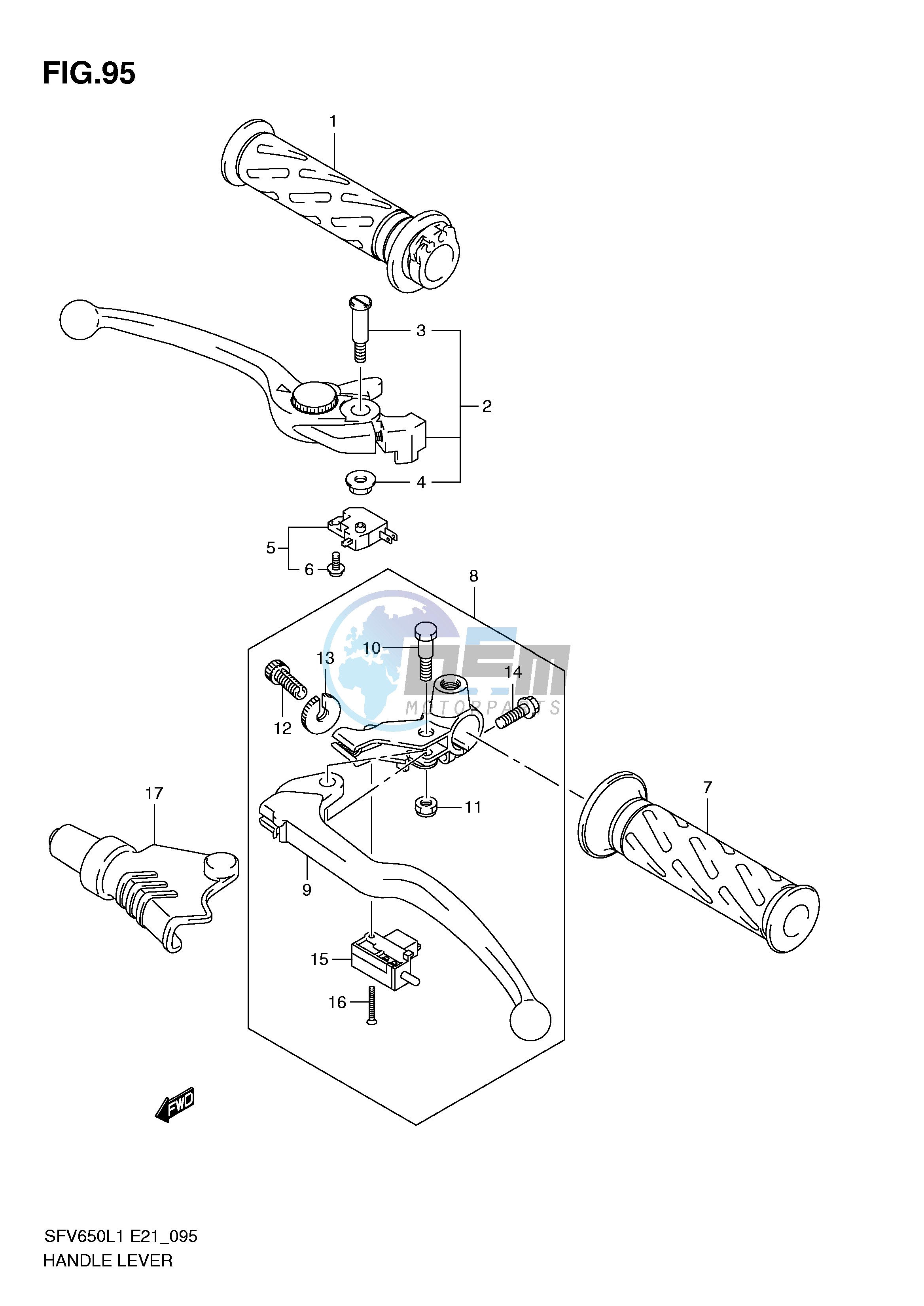 HANDLE LEVER