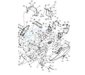 XP T-MAX ABS SV 500 drawing LEG SHIELD