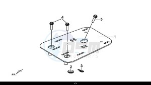 MAXSYM 600 I ABS EXECUTIVE (LX60A4-EU) (E4) (L7-M0) drawing TRUNK BOX BRKT.