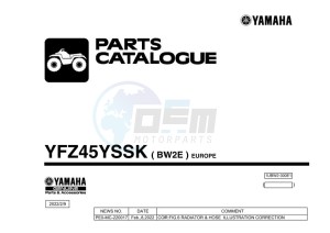 YFZ450R YFZ45YSSK (BW2E) drawing Infopage-1