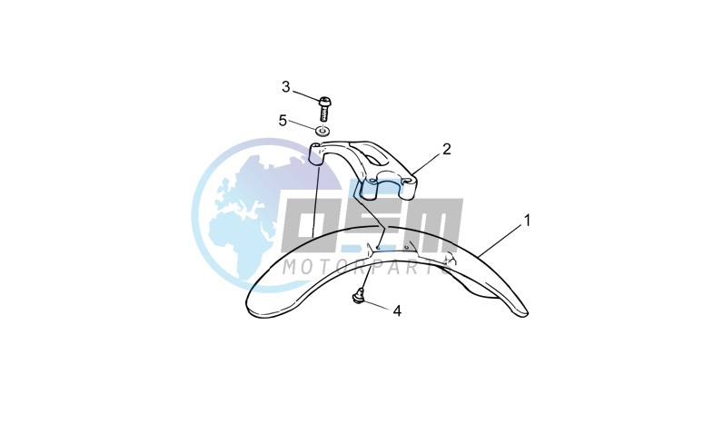 Front body - Front mudguard