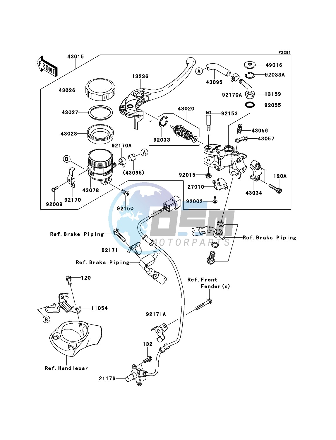 Front Master Cylinder