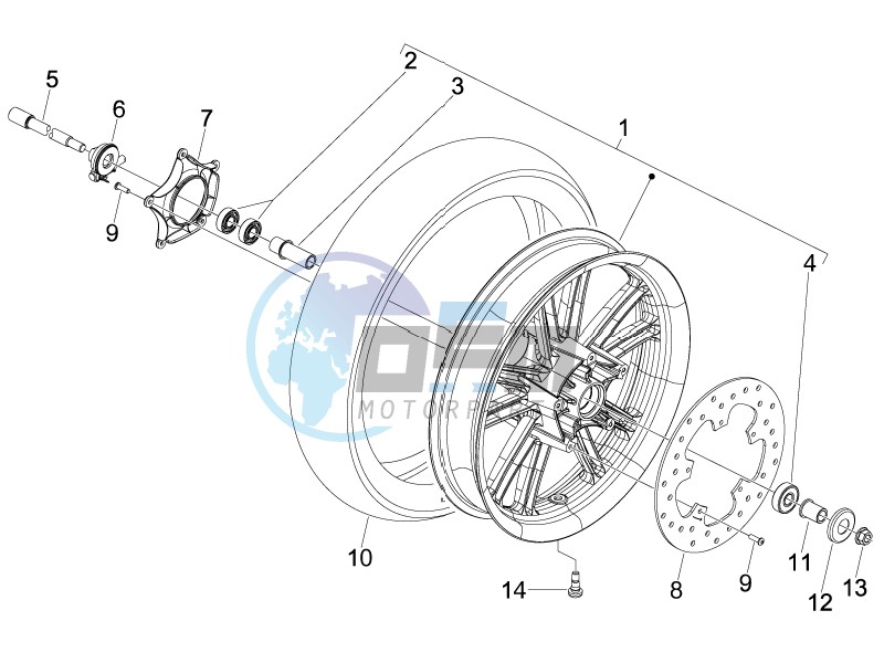 Front wheel