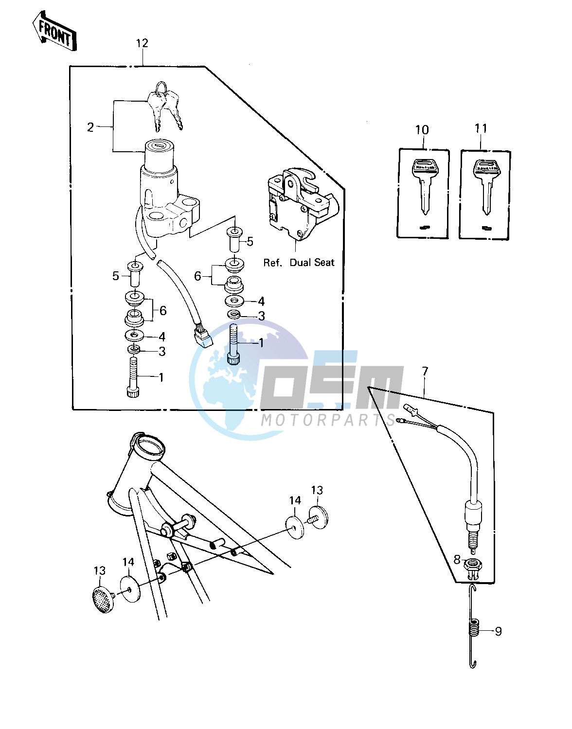 IGNITION SWITCH_LOCKS_REFLECTORS -- 80 A1- -