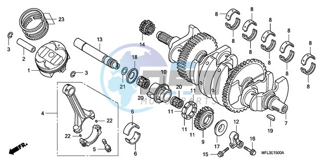 CRANKSHAFT/PISTON