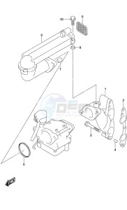 DF 9.9A drawing Inlet Manifold