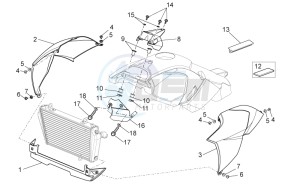 Dorsoduro 750 Factory - ABS drawing Central body