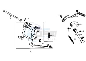 RED DEVIL - 50 cc drawing STAND