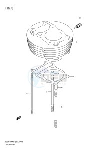 TU250X (E3) drawing CYLINDER