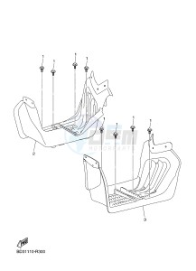 YFM90R YFM09RYXG (BD33) drawing STAND & FOOTREST