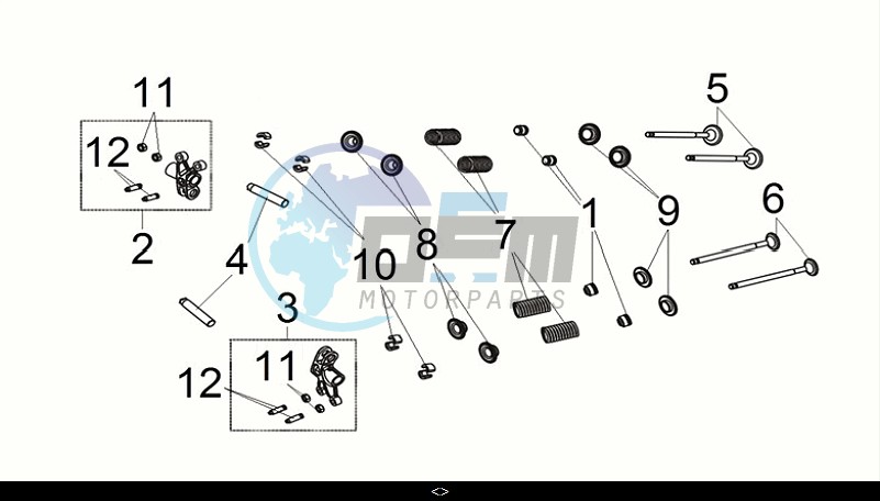 IN-EX. VALVE ROCKER ARM