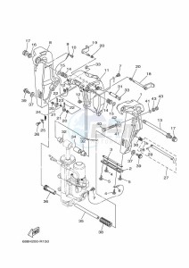 85AET drawing FRONT-FAIRING-BRACKET