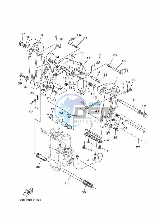 FRONT-FAIRING-BRACKET