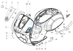 LX 150 drawing Chasis