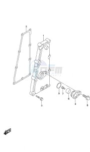 DF 70A drawing Exhaust Cover