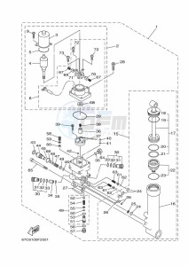 F30A drawing POWER-TILT-ASSEMBLY