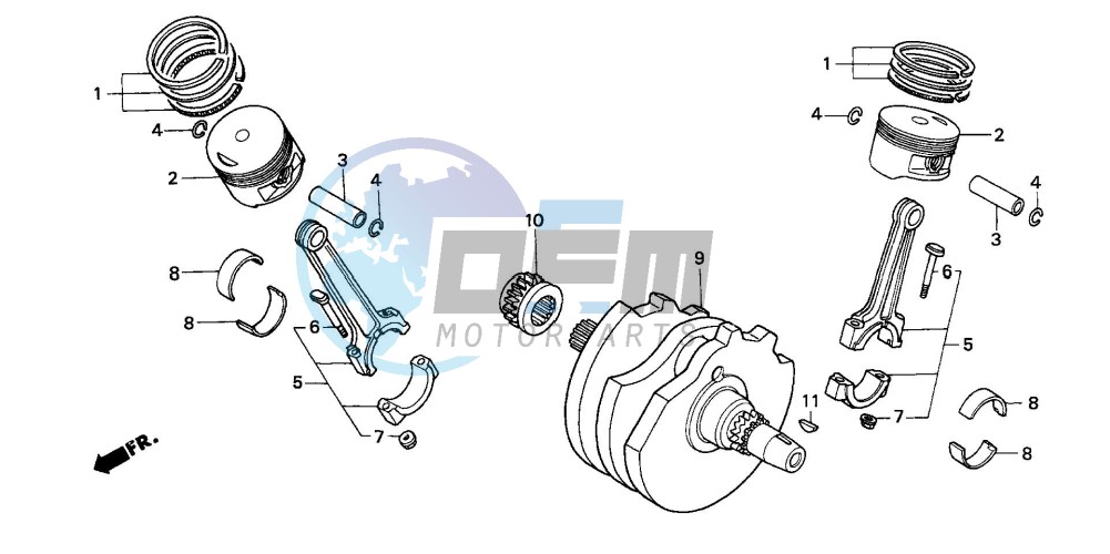 CRANKSHAFT/PISTON