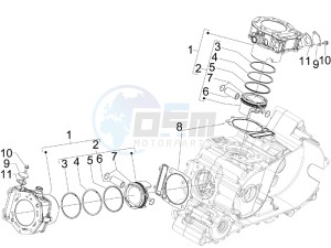 GP 800 drawing Cylinder-piston-wrist pin unit