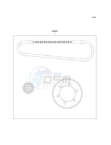 VN 800 B [VULCAN 800 CLASSIC] (B10) B10 drawing CHAIN KIT