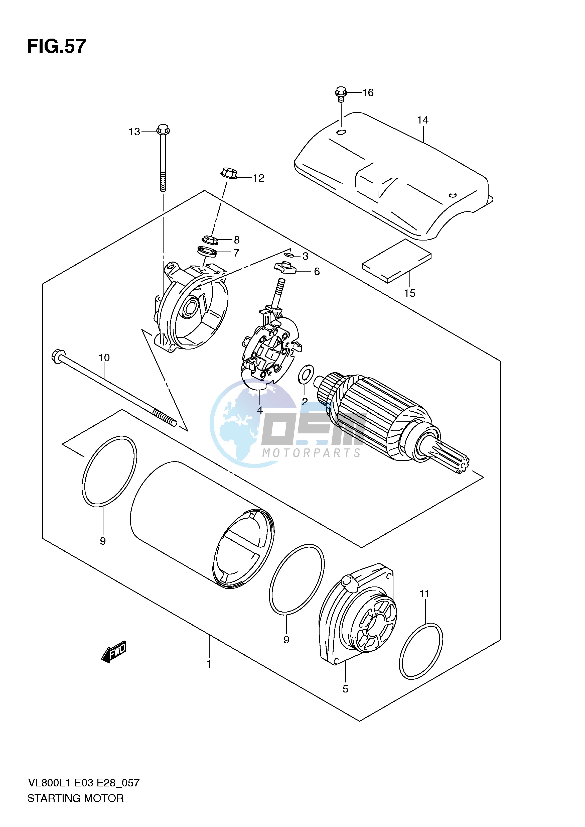 STARTING MOTOR