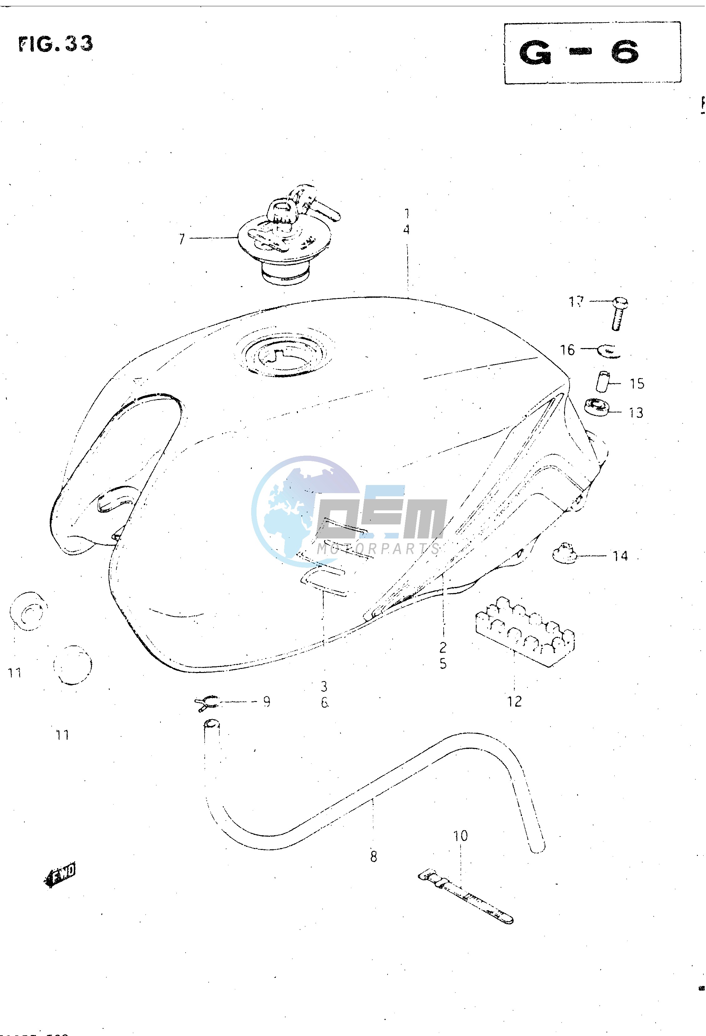 FUEL TANK (GSX500EE)