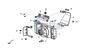 HD2 200 drawing RADIATOR