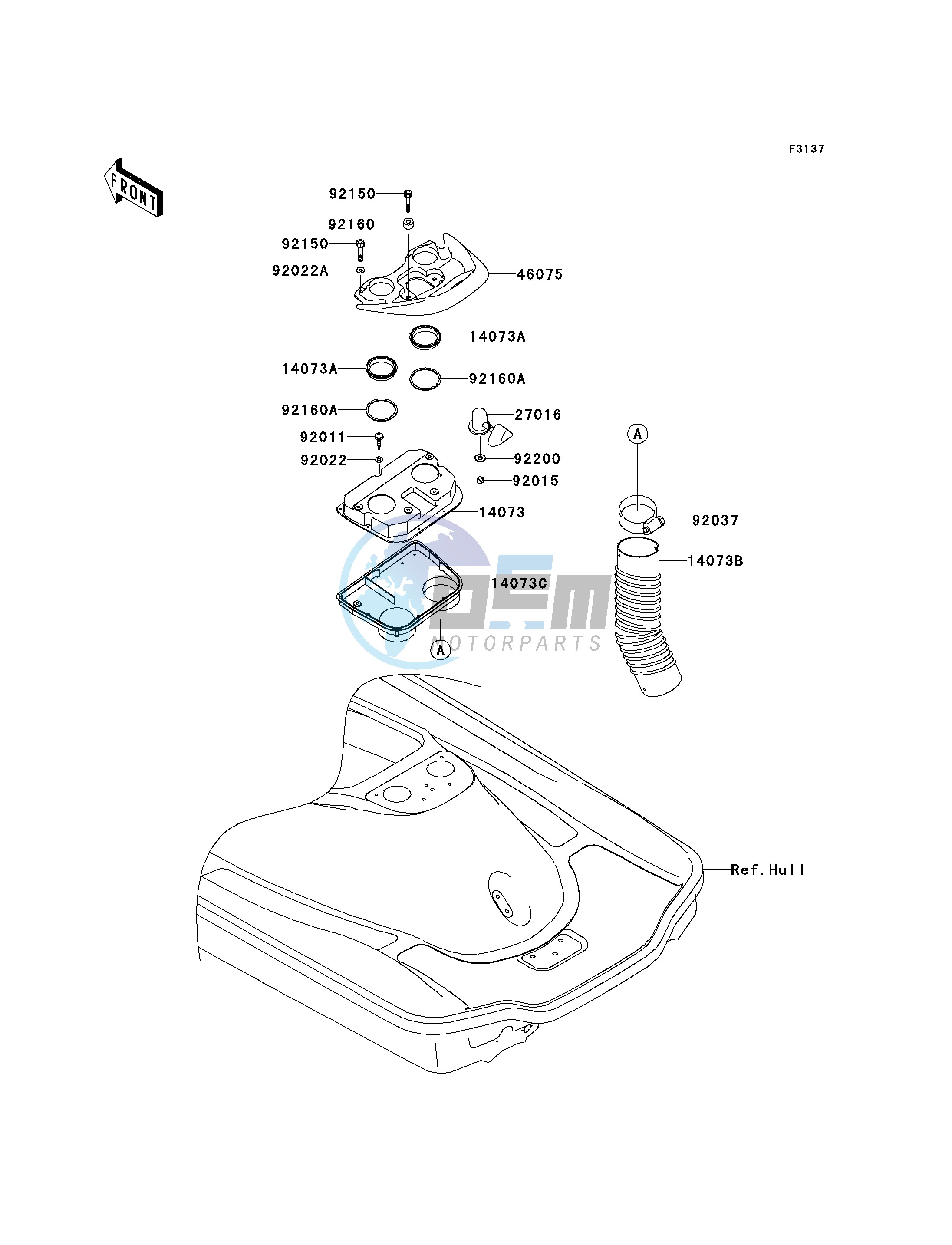 HULL REAR FITTINGS